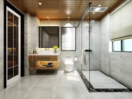 salle de bain 4 réalisée par Bain & Eau Carrelage
